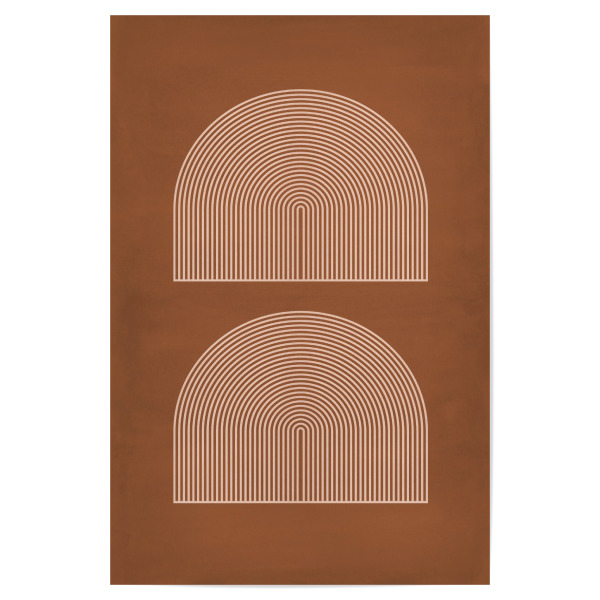 Poster "Modern Mid-century" artboxONE - Abstrakt,Geometrie