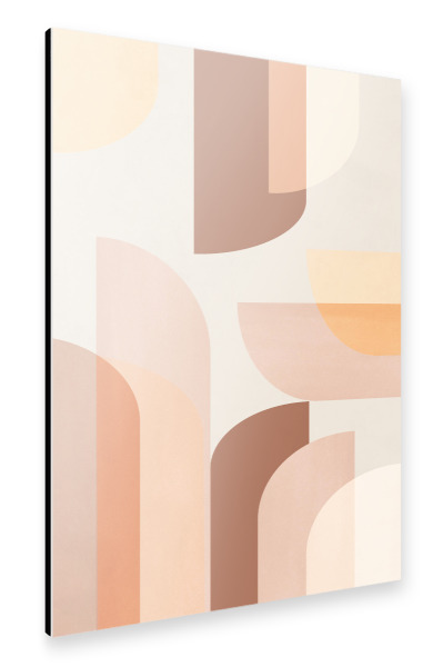 Alu-Dibond "Retro Geometric" 30x20 cm artboxONE