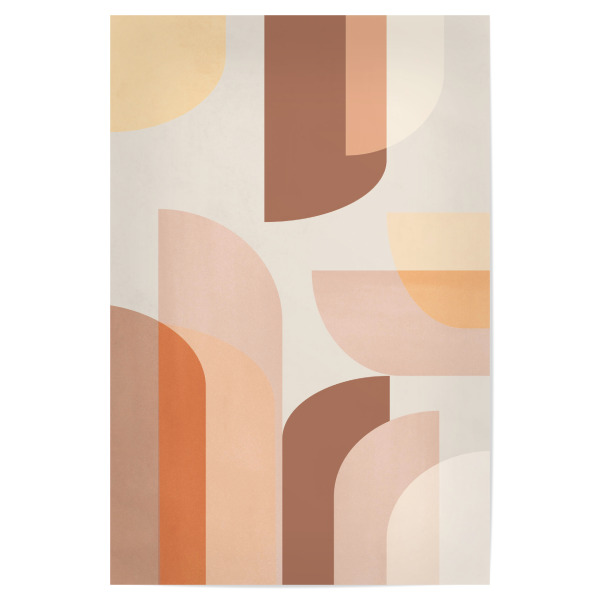 Poster "Retro Geometric" artboxONE - Abstrakt,Geometrie