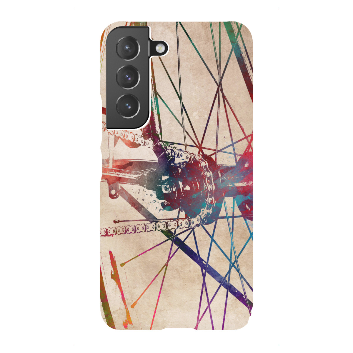 "Bicycle wheel arts"für Samsung Galaxy - Premium-Case Handyhülle artboxONE