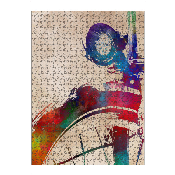 Puzzle Ravensburger "Bicycle arts" artboxONE - Sport,Sport / Motivation