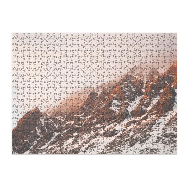 artboxONE Puzzle "Misty Mountain Peaks" artboxONE - Natur,Reise