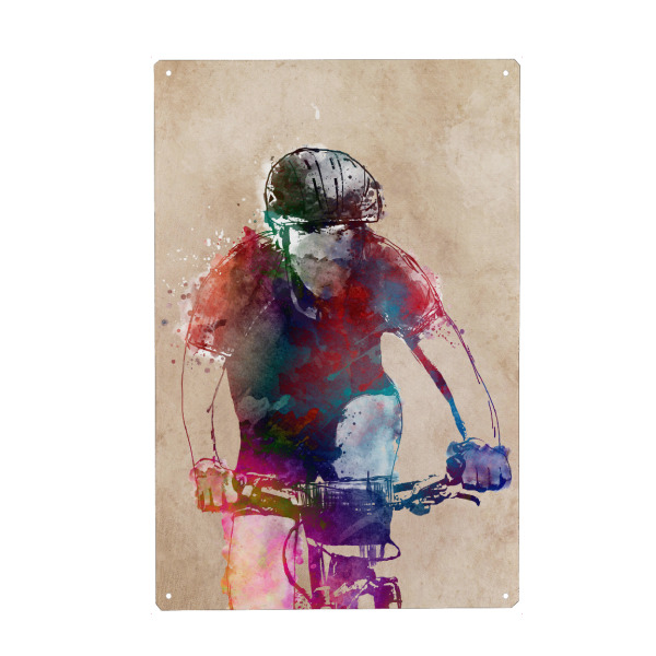 Holzbild "Cycling arts" artboxONE - Sport,Sport / Motivation