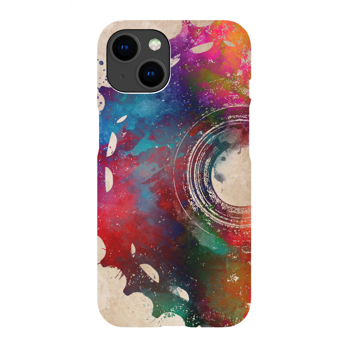 "Bicycle gear art"für iPhone - Premium-Case Handyhülle artboxONE