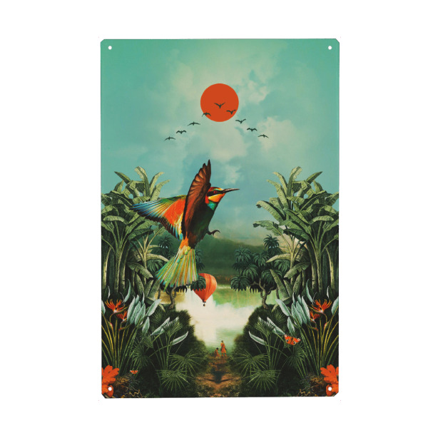 Holzbild "The Wonderland" artboxONE - Natur,Floral,Tiere