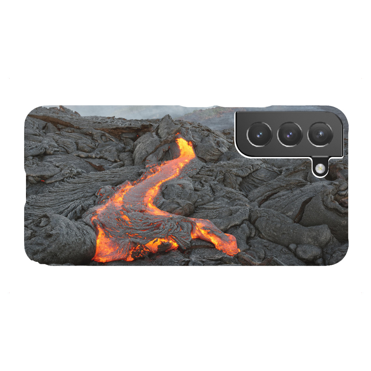 "Hawaii - Lavastrom"für Samsung Galaxy - Premium-Case Handyhülle artboxONE