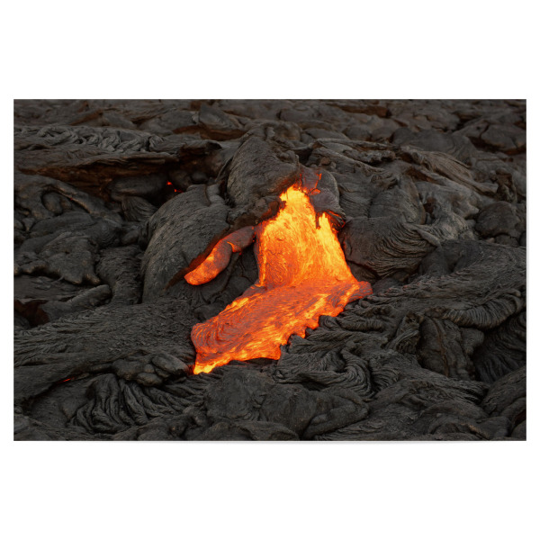 Poster 30x20 cm "Lava quillt aus einer Erdspalte" artboxONE - Natur,Reise,Reise / Länder