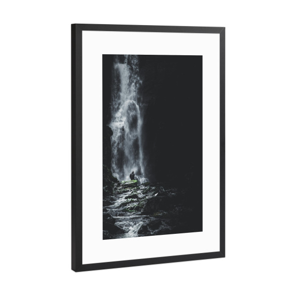 Poster mit Rahmen Schwarz (Metallic) "Element" artboxONE - Natur,Reise,Reise / Länder