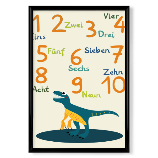 Dino Zahlen 1-10