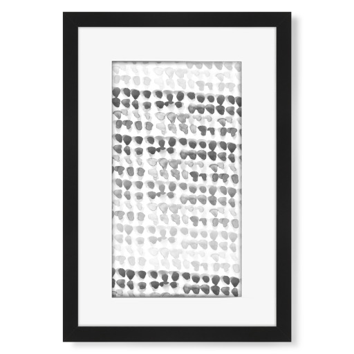 Black Abstract Splatter