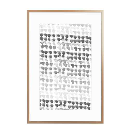 Black Abstract Splatter