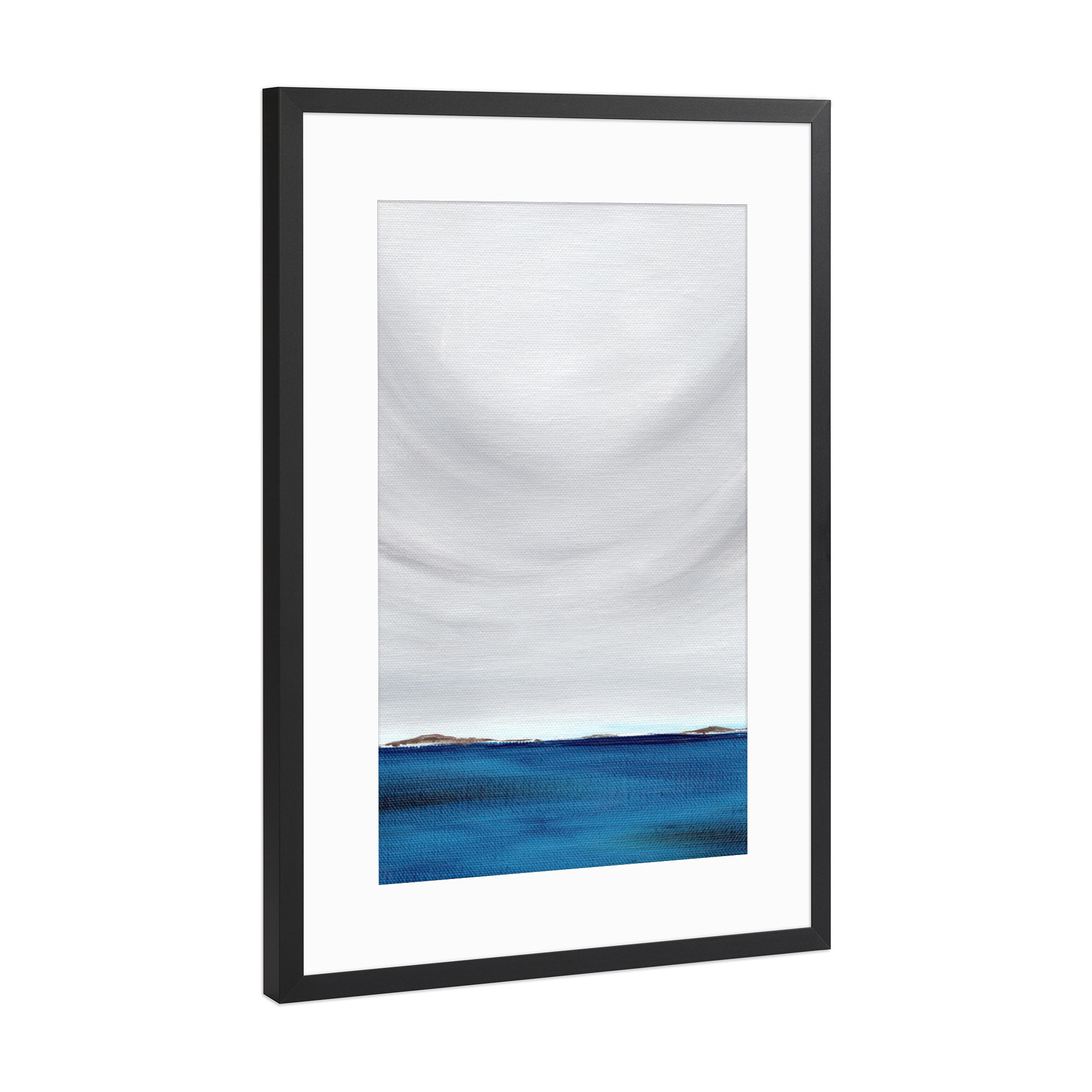 Poster mit Rahmen Schwarz (Metallic) "Dusky Sky" artboxONE - Natur,Abstrakt