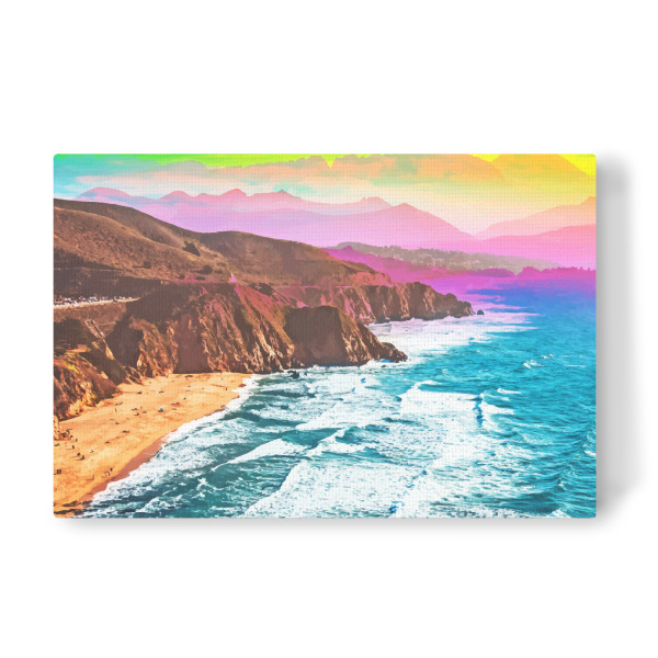 Leinwandbild "Colorama" artboxONE - Natur,Reise / Strand und Meer