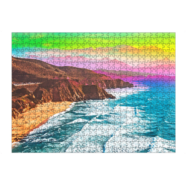artboxONE Puzzle "Colorama" artboxONE - Natur,Reise / Strand und Meer