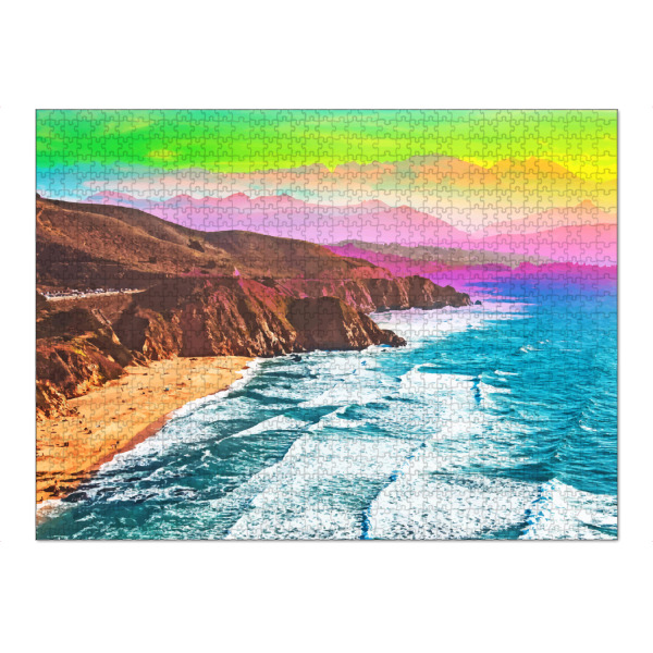 Puzzle Ravensburger "Colorama" artboxONE - Natur,Reise / Strand und Meer