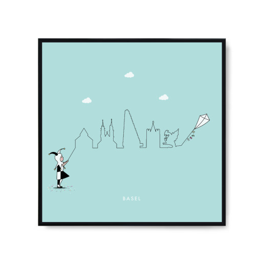 Basel Skyline Kite