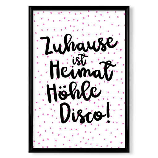 Heimat, Höhle, Disco. Black