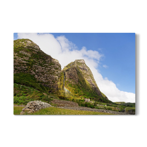 Galerie-Print "Azoren - Wasserfall auf Flores" 30x20 cm artboxONE