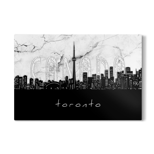 Galerie-Print "Toronto skyline marble" 30x20 cm artboxONE