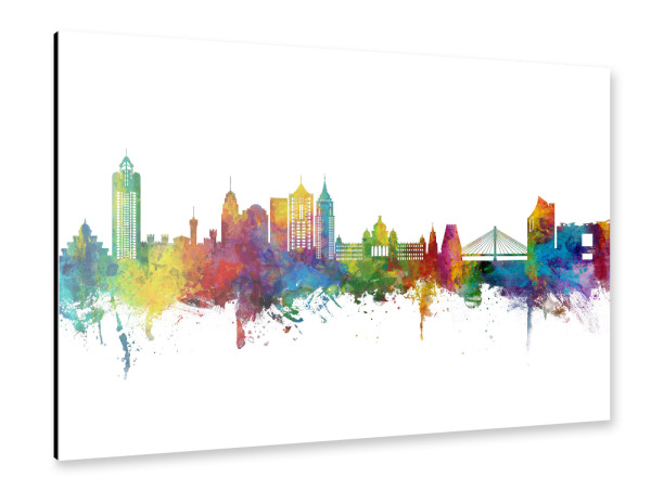Alu-Dibond "Bengaluru Skyline India Bangalore" 30x20 cm artboxONE