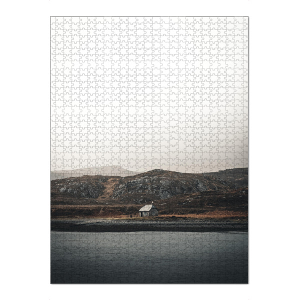 Puzzle Ravensburger "Einsames Haus" artboxONE - Natur,Reise,Reise / Länder