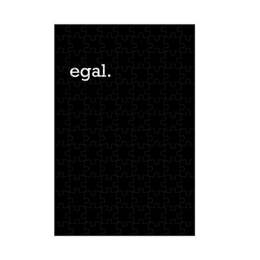 Egal Typografie Black