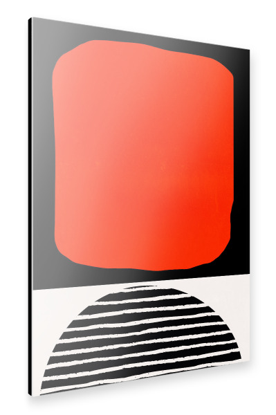 Alu-Dibond "Abstracta No Z" 30x20 cm artboxONE