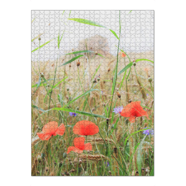 Puzzle Ravensburger "Mohn am Feldrand" artboxONE - Natur