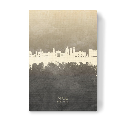 Nice France Skyline Taupe