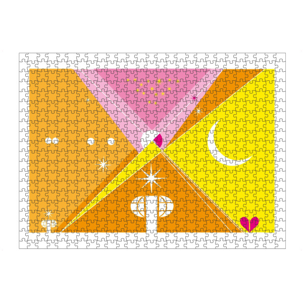 Puzzle Ravensburger "Geheime Botschaften" artboxONE - Abstrakt,Architektur,Fiktion