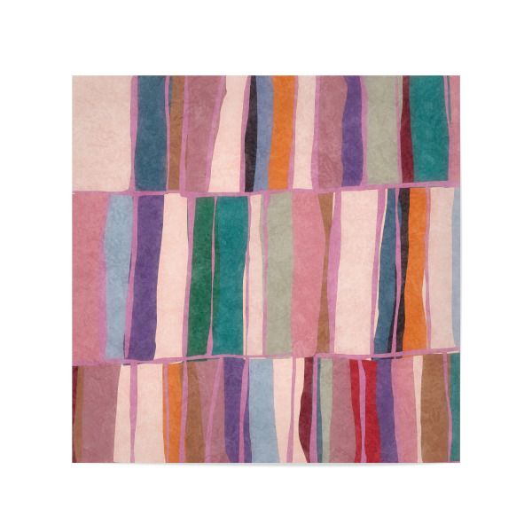 Poster 20x20 cm "Rose Lines" artboxONE - Abstrakt - Rose,Pink,Geometric,Minimalism,Lines,Linien,Abstract,Abstrakt,Minimal,Colorful,Bunt,Formen