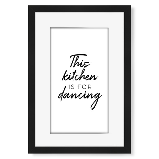 This kitchen is for dancing