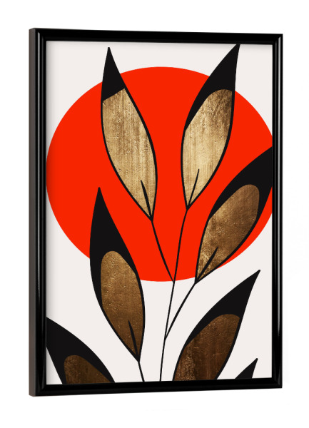 Poster mit schwarzem Rahmen "Casablanca Nights" artboxONE - Natur,Floral,Abstrakt