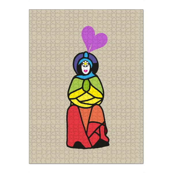 Puzzle Ravensburger "Prinzessin Chakra" artboxONE - Für Kinder,Liebe,Für Mama