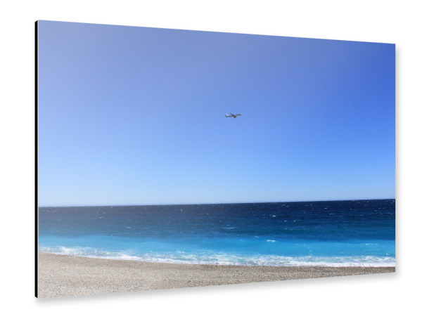 Alu-Dibond "Ab in den Urlaub" 30x20 cm artboxONE