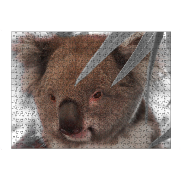 Puzzle Ravensburger "Koala Bär Gesicht ck" artboxONE - Natur,Tiere,Abstrakt