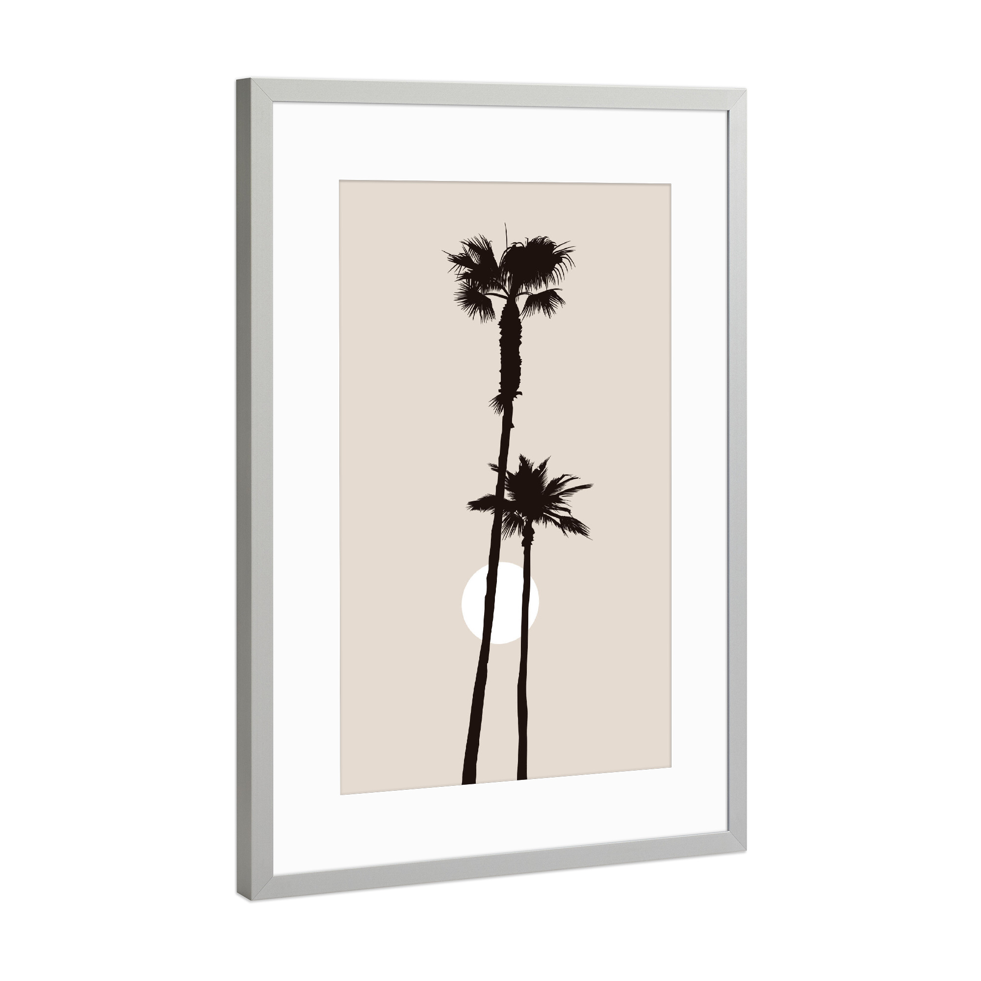 Poster mit Rahmen Silber "Paradiso" artboxONE - Natur,Abstrakt,Reise / Strand und Meer