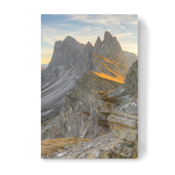 Leinwandbild "Seceda Südtirol" artboxONE - Natur,Reise / Länder