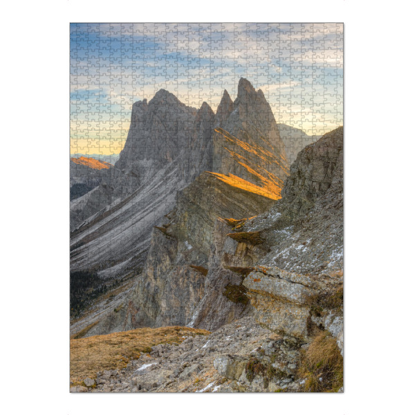 Puzzle Ravensburger "Seceda Südtirol" artboxONE - Natur,Reise / Länder