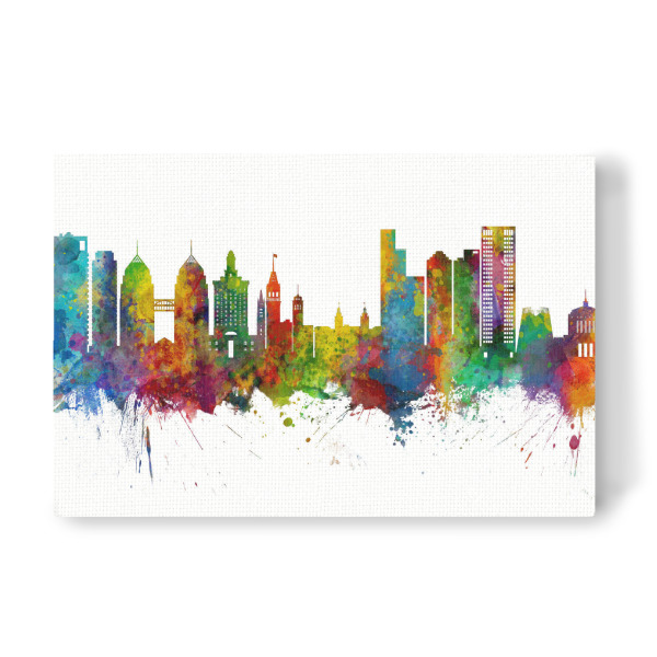 Leinwandbild "Oakland California Skyline" artboxONE - Städte