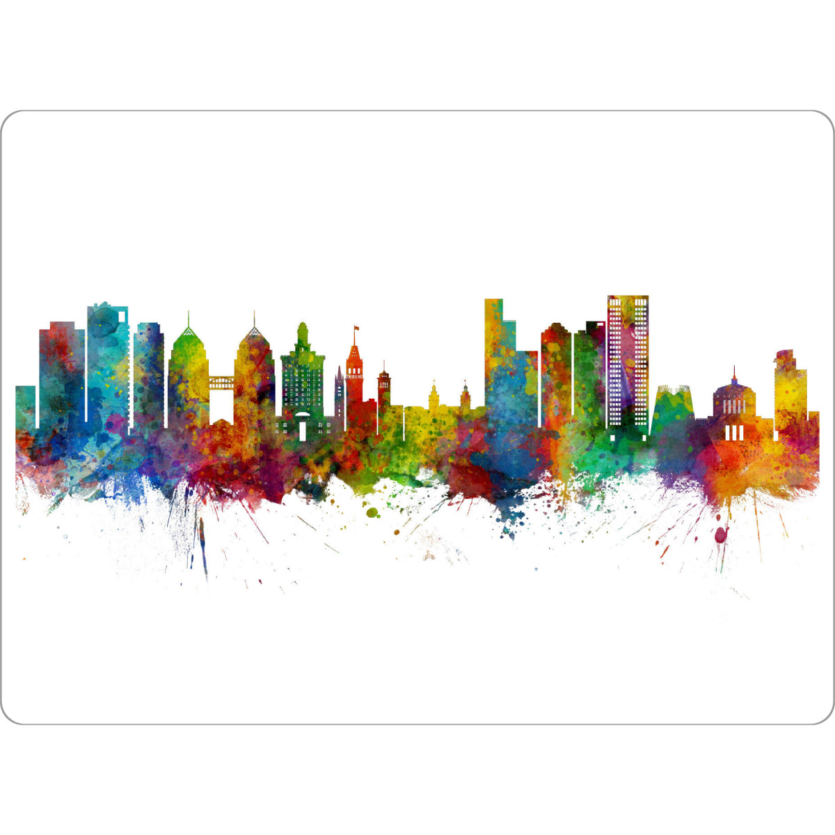 Tischset "Oakland California Skyline" artboxONE - Städte