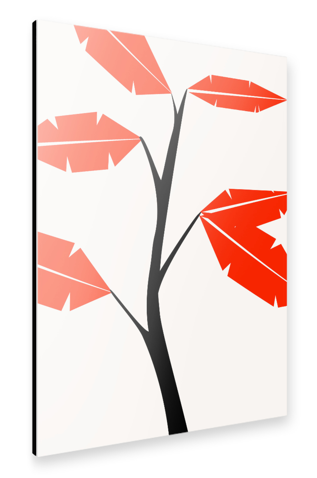 Alu-Dibond "Banana Tree Feeling" 30x20 cm artboxONE