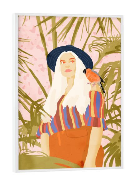 Poster mit weißem Rahmen "Bohemian Life" artboxONE - Natur,Menschen