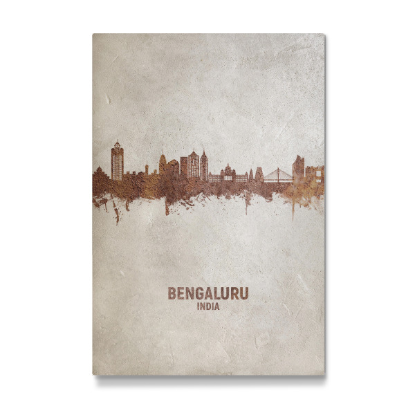 Galerie-Print "Bengaluru Skyline Rust" 30x20 cm artboxONE