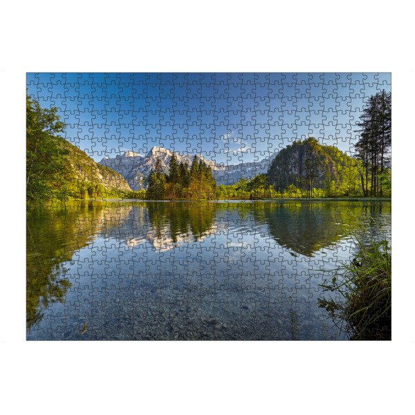 Puzzle Ravensburger "Sommerlicher Bergsee" artboxONE - Natur,Reise,Reise / Länder