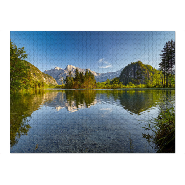 Puzzle Ravensburger "Sommerlicher Bergsee" artboxONE - Natur,Reise,Reise / Länder