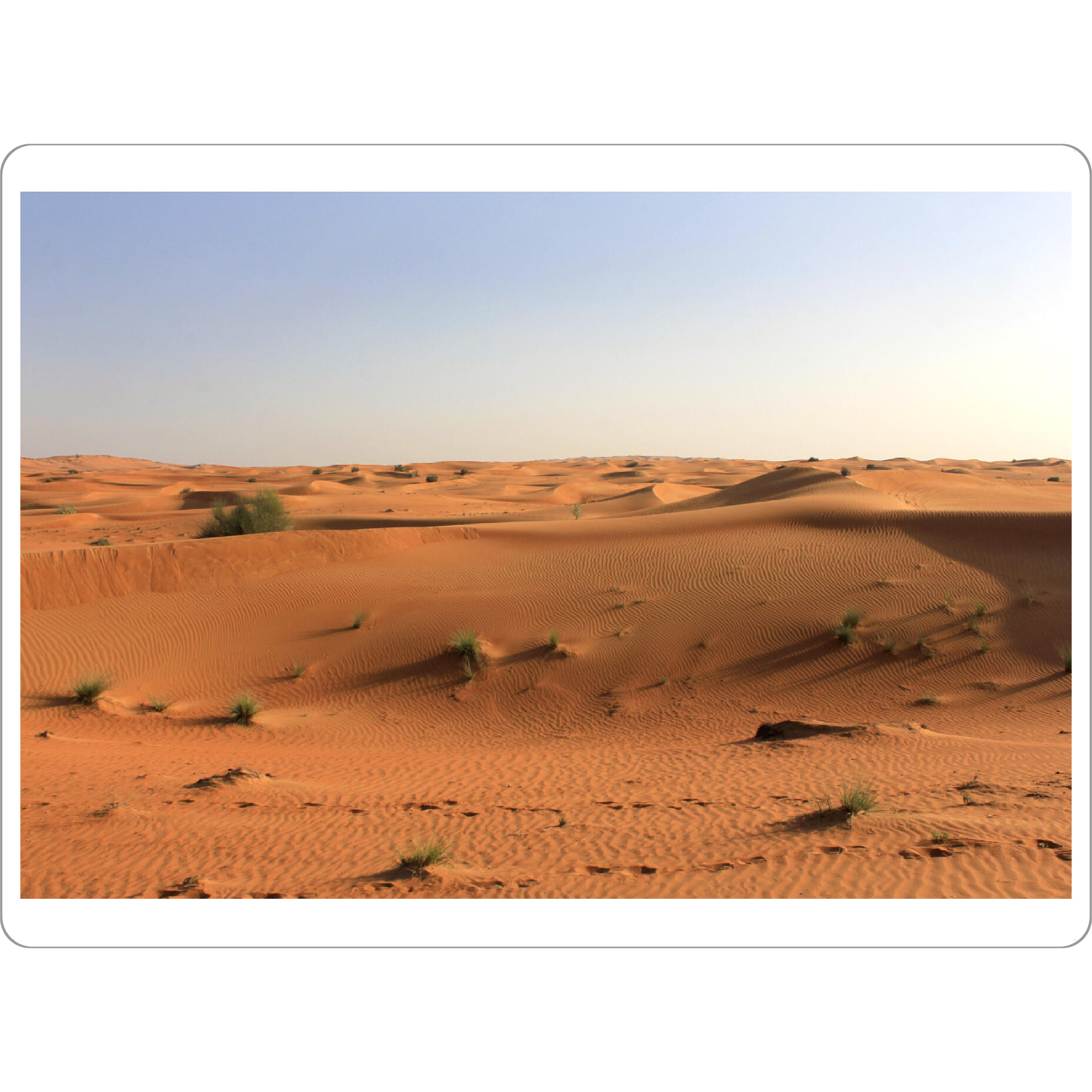 Tischset "Dubais Wüste" artboxONE - Natur,Reise,Reise / Länder,Städte / Dubai