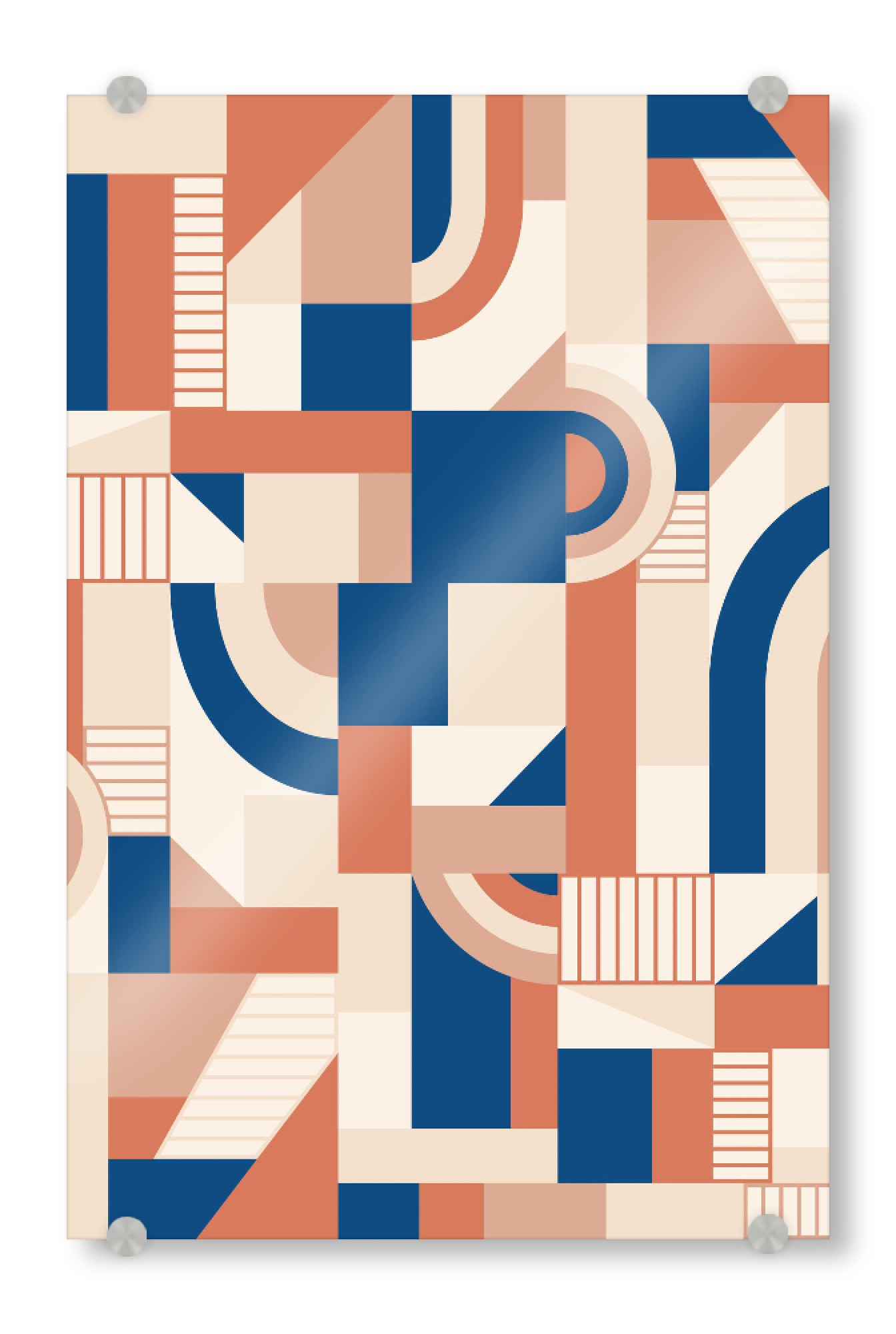 Acrylglasbild "Bold Blocks" artboxONE - Abstrakt,Geometrie