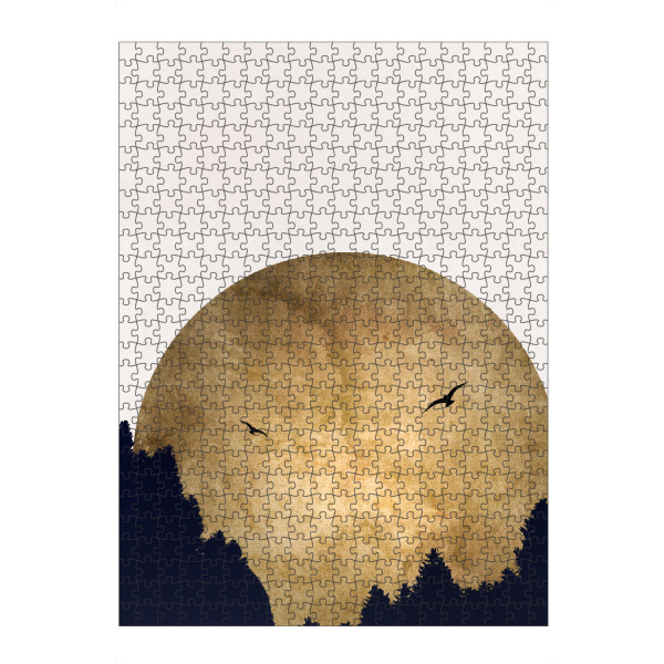 artboxONE Puzzle "Two Birds Flying" artboxONE - Natur,Tiere,Abstrakt