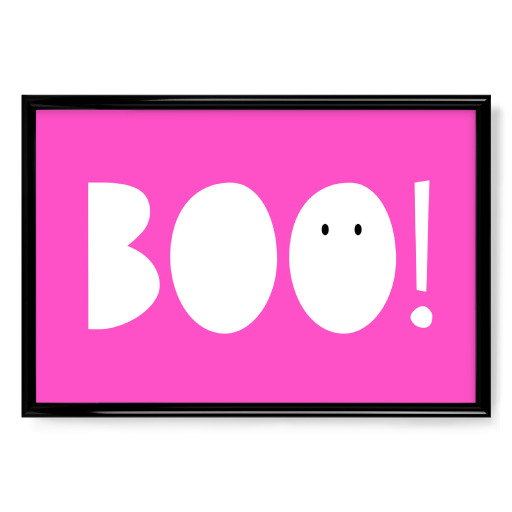 Boo! Fröhliches Gespenst